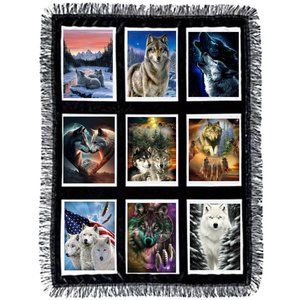 Wolf Photo Blanket 9 Custom Photo Throw Blanket